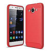 Чохол силіконовий TPU на Huawei Y3 2017 Червоний
