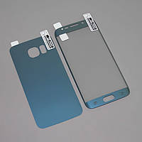 Захисна плівка 3D на Samsung S6 Edge Front+Back Blue
