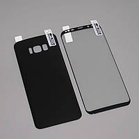 Захисна плівка 3D на Samsung S8 Front+Back Black