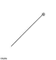 Ларенгіальное дзеркало, розмір 0