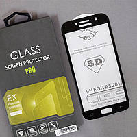 Захисне скло 5D Premium для Samsung A5 520 (2017) Black