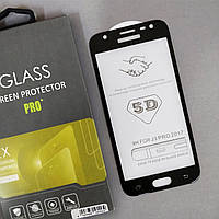 Захисне скло 5D Premium для Samsung J3 330 (2017) Black
