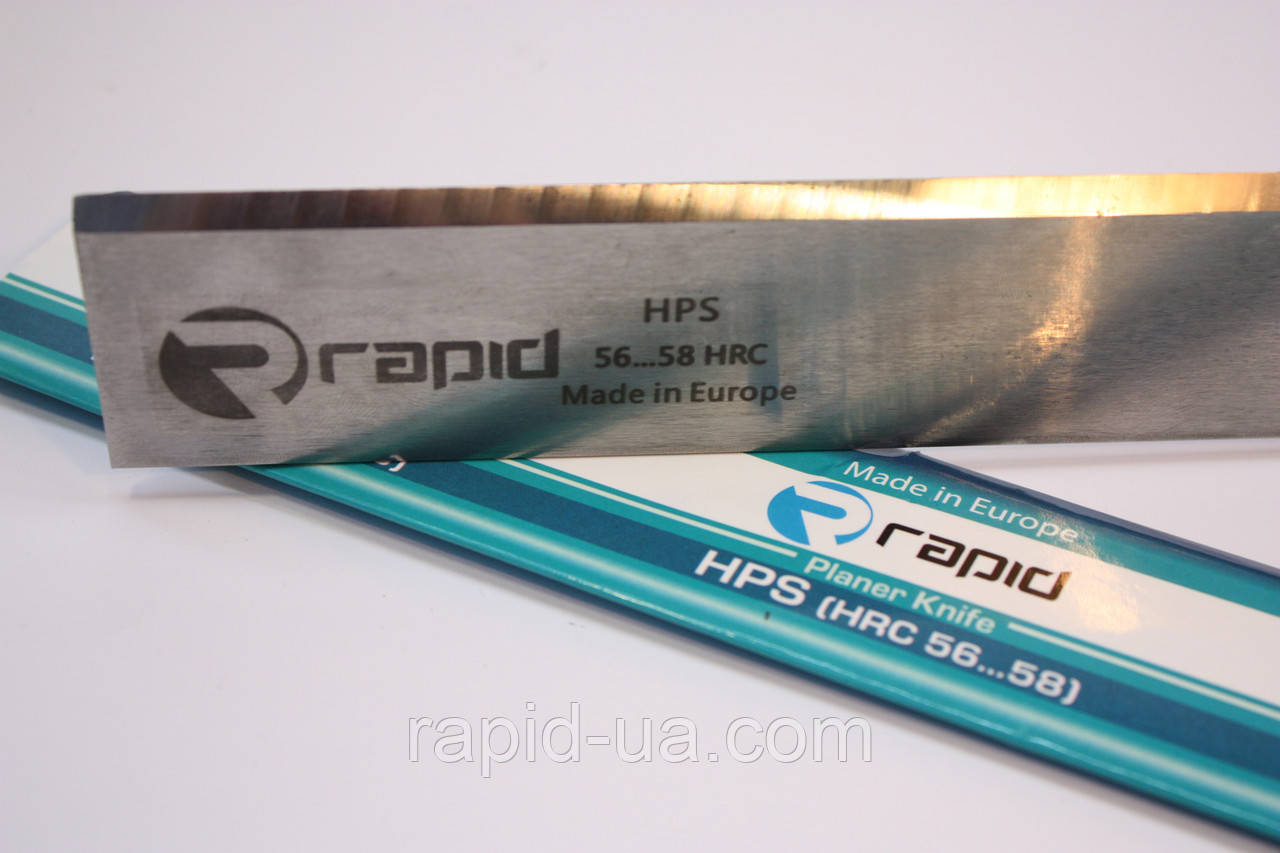 Фугувальний ніж 820х17х3 (820*17*3) HPS Rapid Germany по дереву
