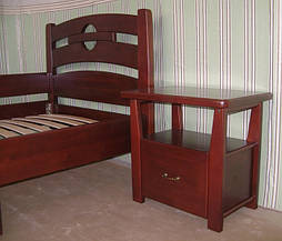 Деревянная мебель (односпальная кровать "Сакура", комод "Конго-3" и тумбочка "Сакура-2") 10