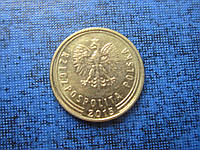 Монета 1 грош Польша 2015