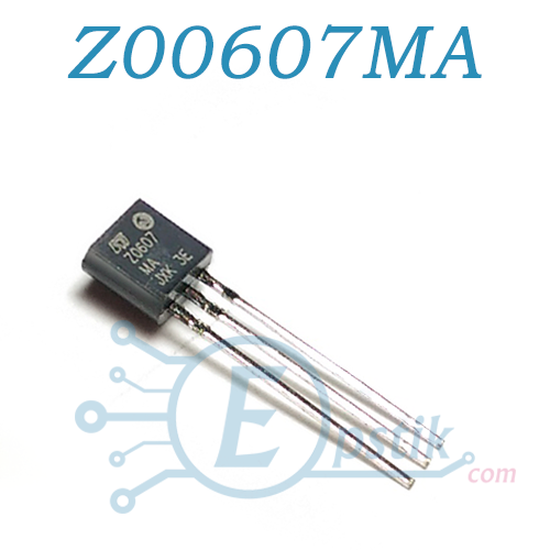 Z00607MA симистор 600В 0.8А TO92