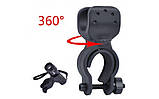 Велокріплення для Ліхтарика універсальне, поворотне, фото 2