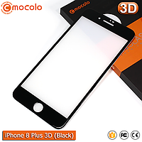 Захисне скло Mocolo iPhone 8 Plus (Black) 3D