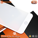 Захисне скло Mocolo iPhone 8 Plus (White) 3D, фото 3