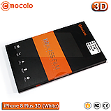 Захисне скло Mocolo iPhone 8 Plus (White) 3D, фото 6