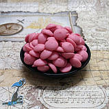 Бельгійський шоколад Barry Callebaut рожевий зі смаком полуниці (2,5 кг.), фото 2