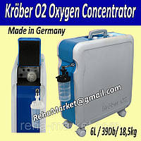 Концентратор кисню Krober O2 6L Oxygen Concentrator