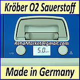 Концентратор кисню Krober O2 6L Oxygen Concentrator, фото 3