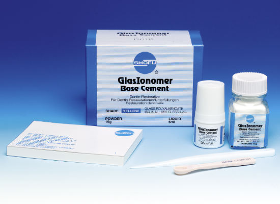 Glasionomer base cement set, фото 1