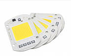 COB модуль світлодіодний чип LED білий для прожекторів 220 В 20 Вт, 30 Вт