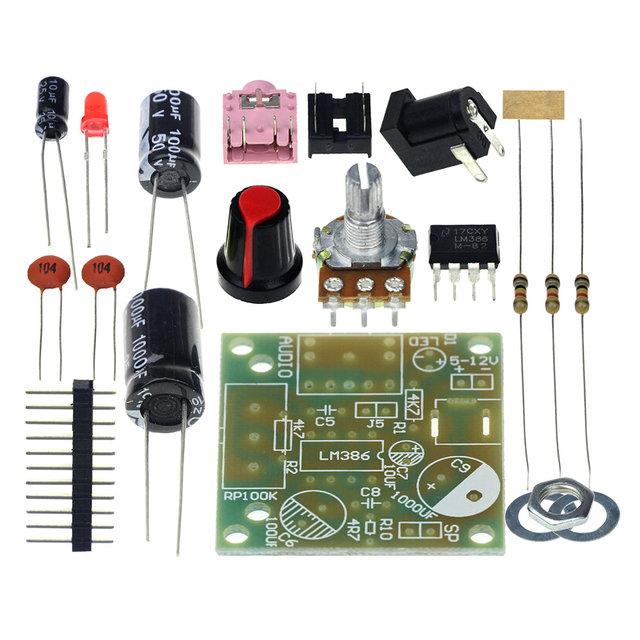 Підсилювач LM386 комплект комплект для самостійної збірки DIY