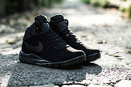 Кросівки Nike Hoodland Suede чорні оригінал, фото 3