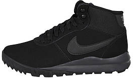 Кросівки Nike Hoodland Suede чорні оригінал, фото 4