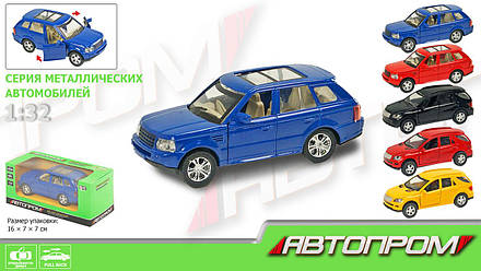 Машина легкова металева Автопром, фото 2