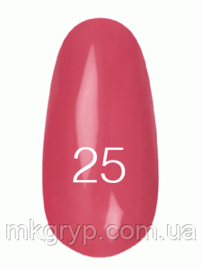 Лак для нігтів № 25 кораловий