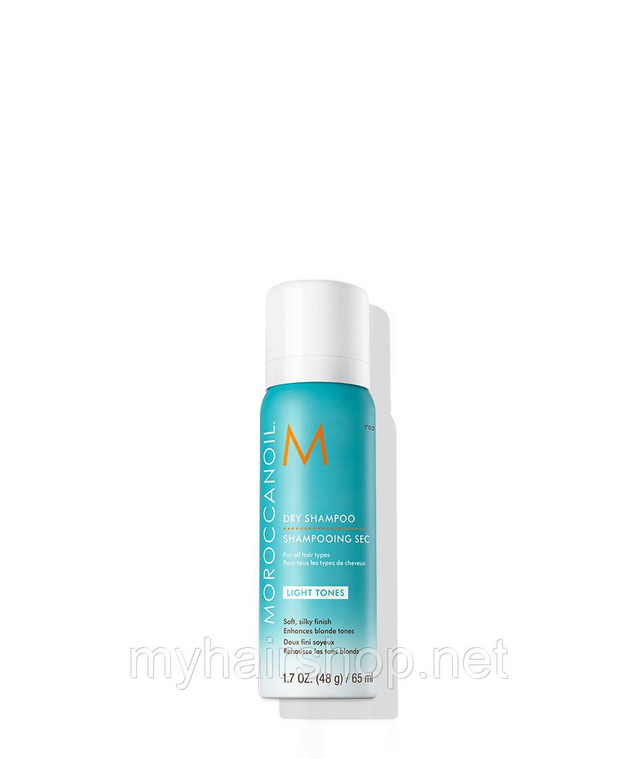 Сухий шампунь для світлих тонів волосся Moroccanoil Dry Shampoo Light Tones 65 мл, фото 1