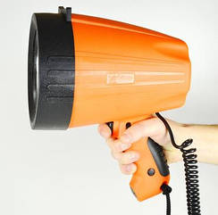 Пошуковий прожектор, з ручкою, жовтогарячий LS515 (orange)