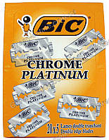 Лезвия chrome-platinum "Bic"