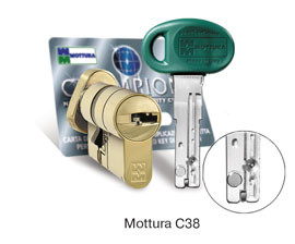 Серцевина замка Mottura C38 F364601 RC5