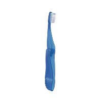 Зубная щетка Pierrot Travel Compact, средней жесткости (medium), синего цвета, Ref.76