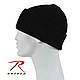 Шапка чоловіча вовняна зимова Wool Watch Cap 100% вовна колір чорний ROTCHO США, фото 5