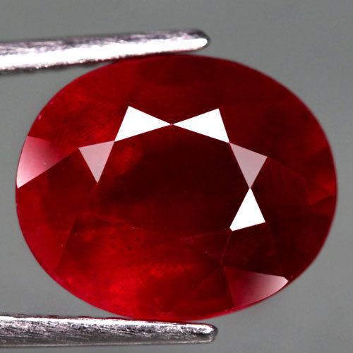 Рубин натуральный 5.34CT 10,9х9,0х6,1 мм