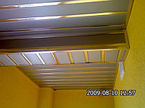 Коридоры и санузлы  ( алюминиевые реечные потолки ) 3