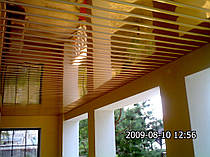 Коридоры и санузлы  ( алюминиевые реечные потолки ) 4