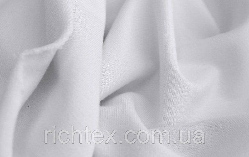 Трикотаж Двунитка Белая, фото 1