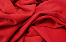 Трикотаж Двонитка Червона (Алий), фото 2