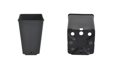 Горщик для розсади високий квадратний 14*14*18см 2л, фото 1