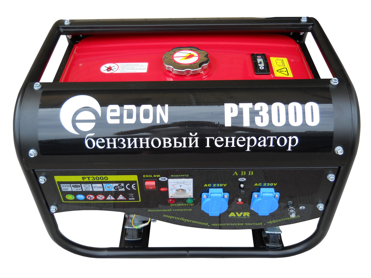 Бензиновий генератор EDON PT 3000 на 3,0 кВт. 220 V