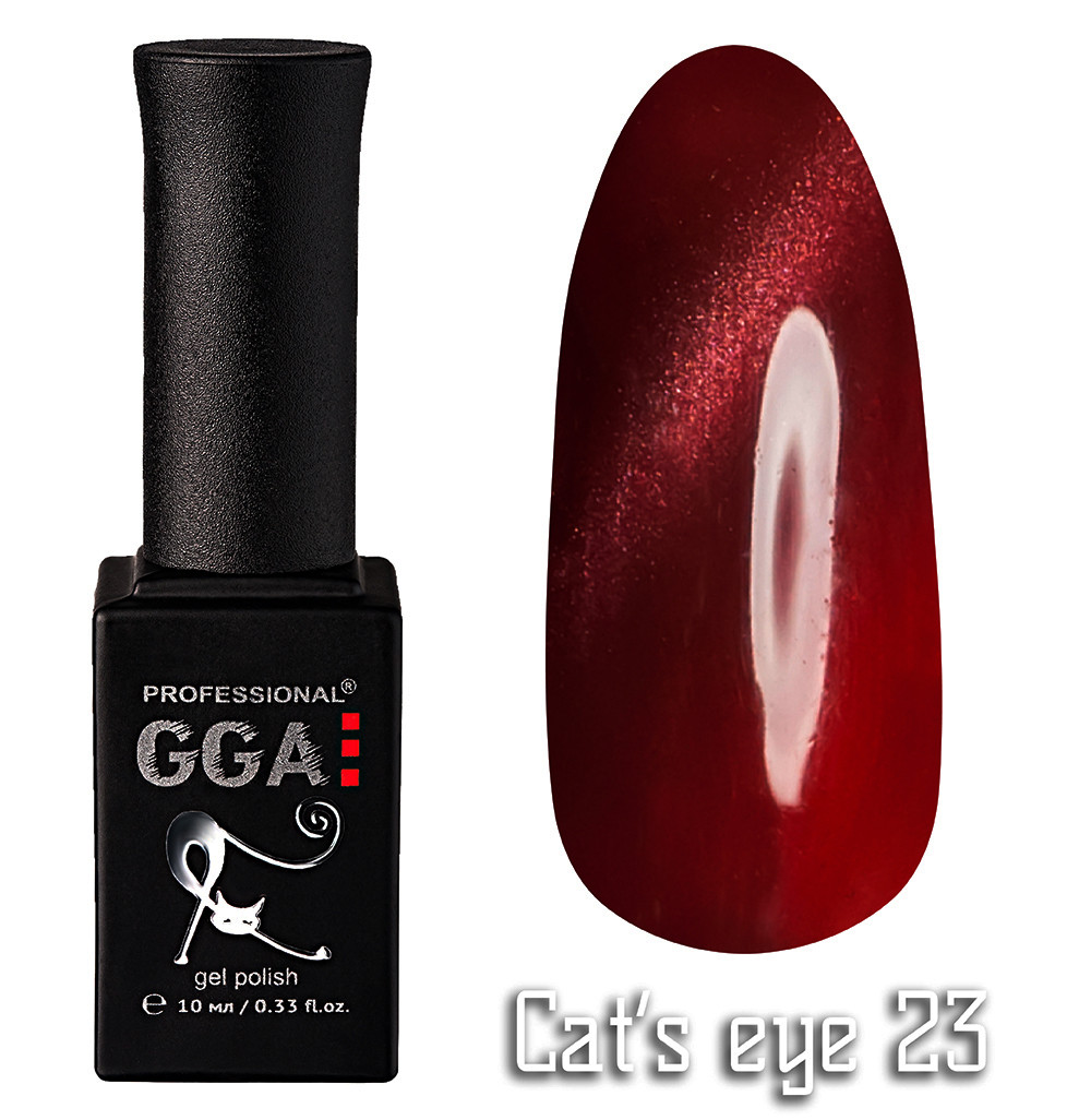 Гель-лак "Кошиче око", GGA, 10 мл, No 23