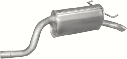 Глушник (вихлопна система) FIAT PUNTO II 1.9 D, фото 2