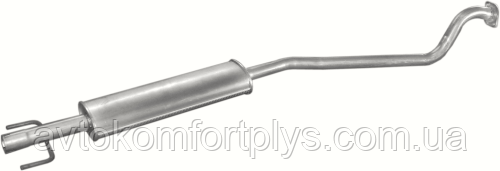 Резонатор (вихлопна система) OPEL ASTRA G (Classic) 1.4 i 16V (1389см3 ...