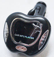 FM модулятор Яблуко з пультом управління, фото 2