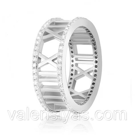 Срібне кільце "Tiffany" К2Ф/470, фото 1