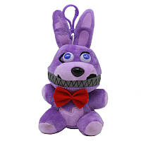 М'яка іграшка брелок П'ять ночей з Фредді кошмарні аніматроніки Bonny Бонні 11 см FNAF48-62