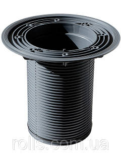 Надставний елемент з фланцем та гумовим ущільнюючим кільцем HL8500