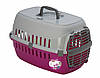 Контейнер-переноска для собак Pet Nova Comfortrans 48.5х32.3х30.1 см Рожевий, фото 2