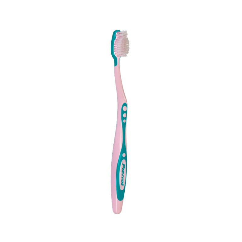 Зубна щітка Pierrot B-elle toothbrush, м'яка, рожево-бірюзова, для жінок, Ref.34