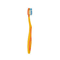 Зубная щетка Pierrot Junior toothbrush, детская от 8 до 12 лет, мягкая, оранжевая Ref.20