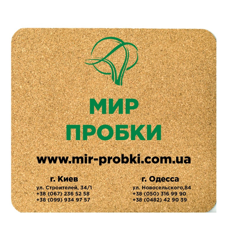 Килимок корковий