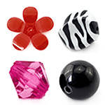 Акрилові та пластикові намистини