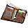 Стильний гаманець Lindo — Компактний і Функціональний (кава), фото 3